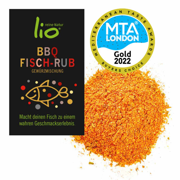 BBQ Fish Rub | 100 g Gewürzmischung (Angebot – verkürztes MHD)
