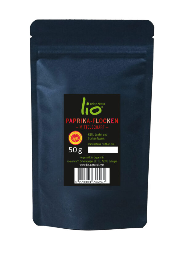 Paprikaflocken (mittelscharf) | 50 g – Bild 3
