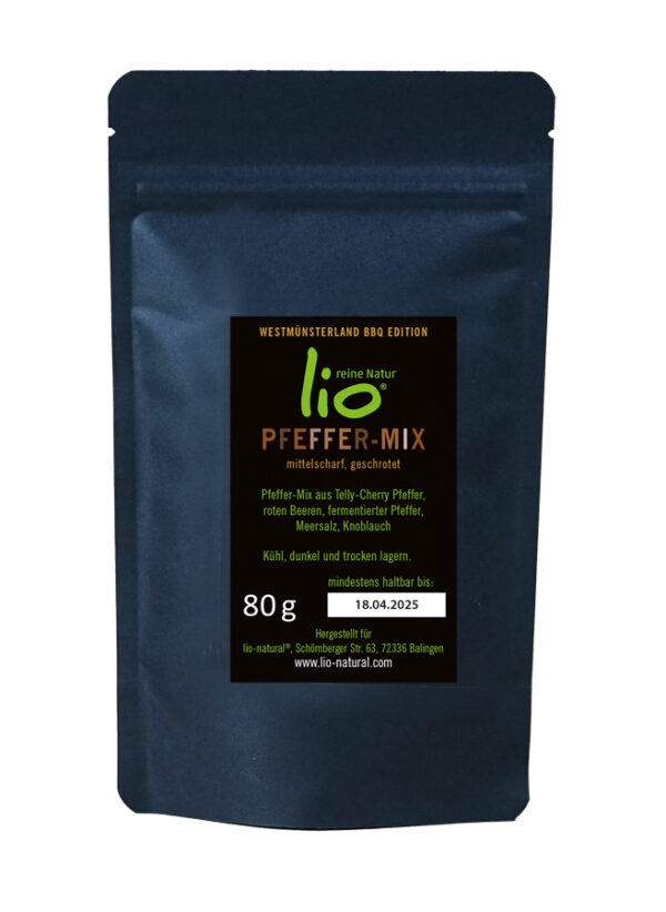Pfeffer-Mix | 80 g (mittelscharf, geschrotet) – Bild 3