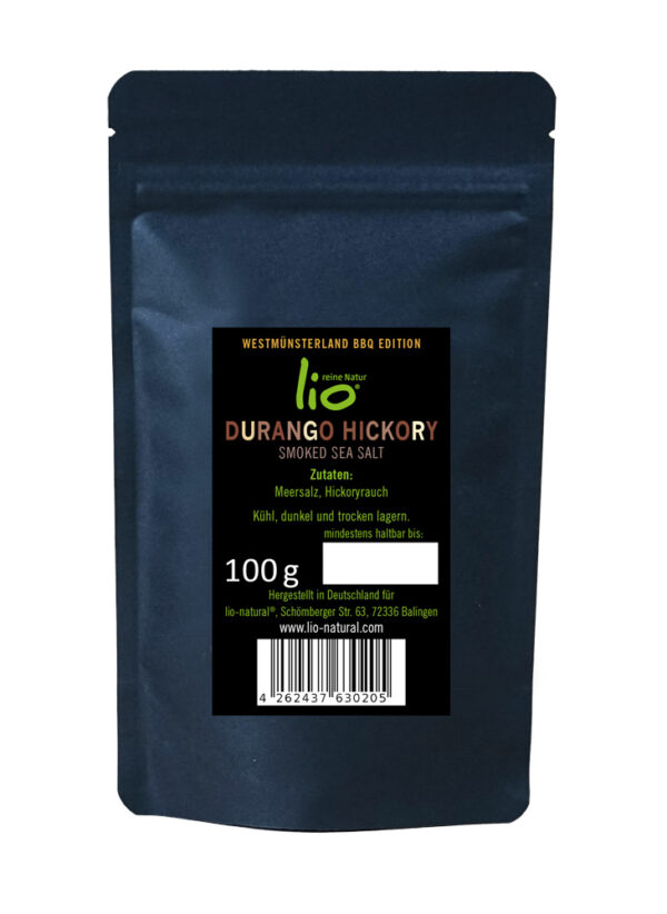 Durango Hickory – smoked sea salt | 100 g – Bild 3
