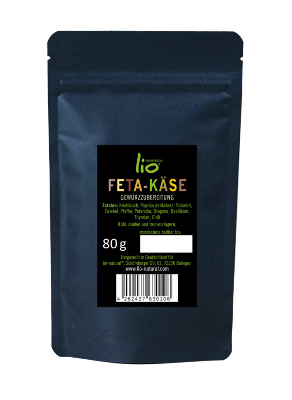 Feta-Käse Gewürzmischung | 80 g – Bild 3