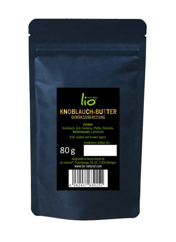 Knoblauchbutter Gewürzmischung | 80 g – Bild 3