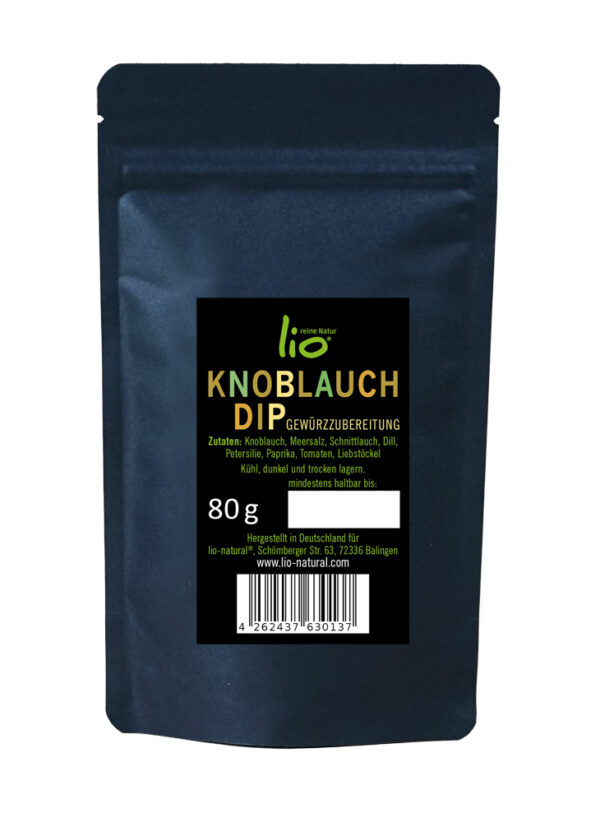 Knoblauch-Dip Gewürzmischung | 80 g – Bild 3