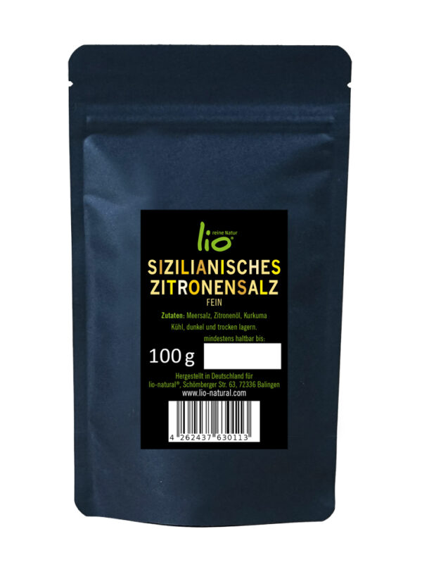 Sizilianisches Zitronensalz | 100 g – Bild 3